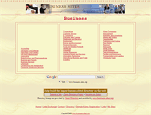 Tablet Screenshot of business-sites.org